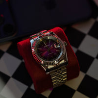 Seiko Datejust Purple Dial