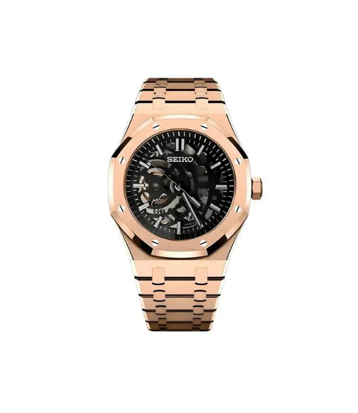 Seiko Royal Oak Rose Gold Skeleton