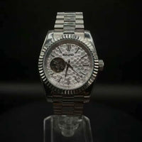 Seiko Datejust Silver Textured Dial