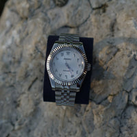 Seiko Datejust White Arabic Dial