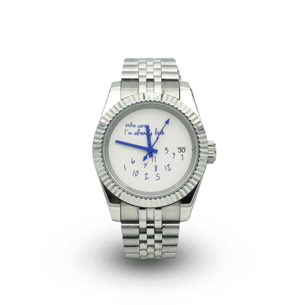 Seiko Datejust Who Cares I'm Already Late