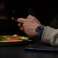 Seiko Day-Date Blue Royal Dial