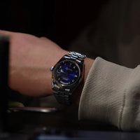 Seiko Day-Date Blue Royal Dial