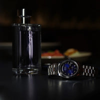 Seiko Day-Date Blue Royal Dial