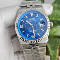 Seiko Land-Dweller Blue Dial