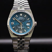 Seiko Land-Dweller Obsidian Blue Dial