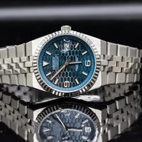 Seiko Land-Dweller Obsidian Blue Dial