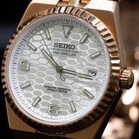 Seiko Land-Dweller Rose Gold