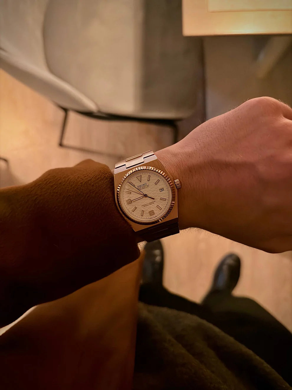 Seiko Land-Dweller Royal Honeycomb