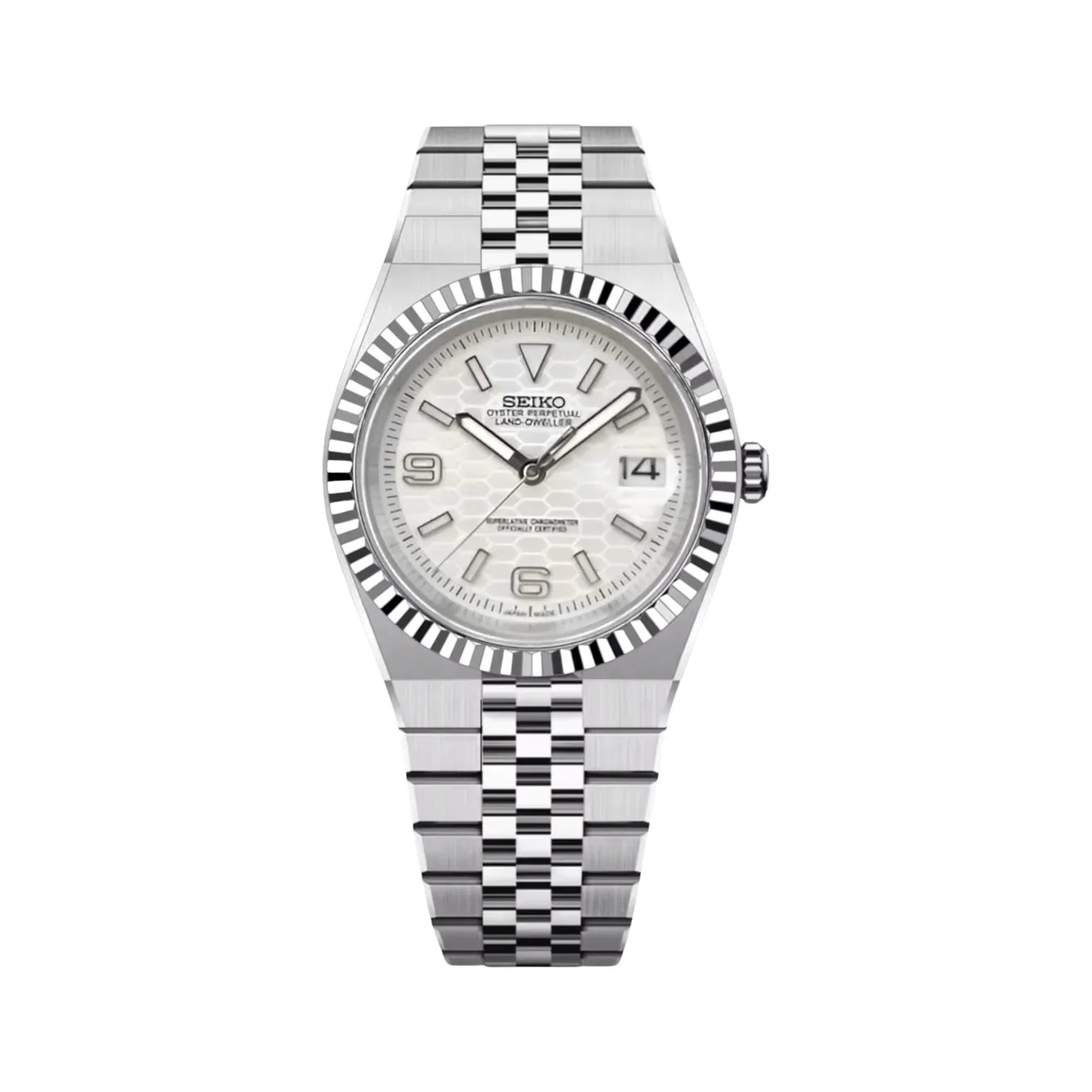 Seiko Land-Dweller White Dial