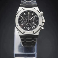 Seiko Royal Oak Black Chronograph