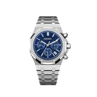 Seiko Royal Oak Blue Chronograph
