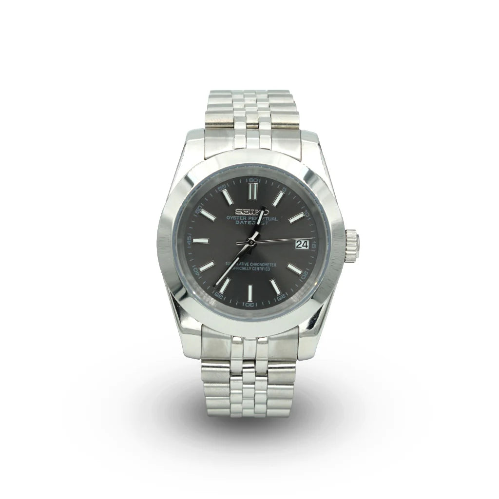 Seiko Datejust Smoke Gray Dial
