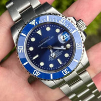 Seiko Submariner Smurf