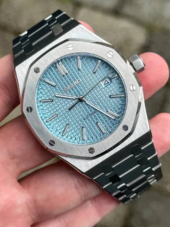 Seiko Royal Oak Tiffany Blue