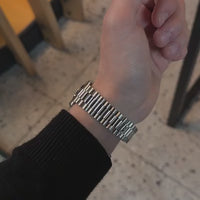 Seiko Day-Date Olive Arabic Dial